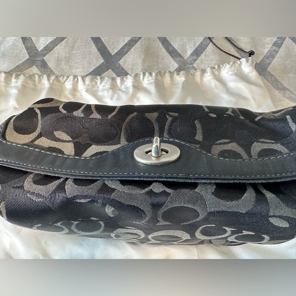 Coach Black Monogram Purse - Picture 7 of 7